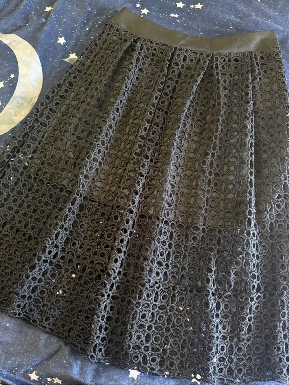 Haute Monde Eyelet Skirt - Picture 3 of 7